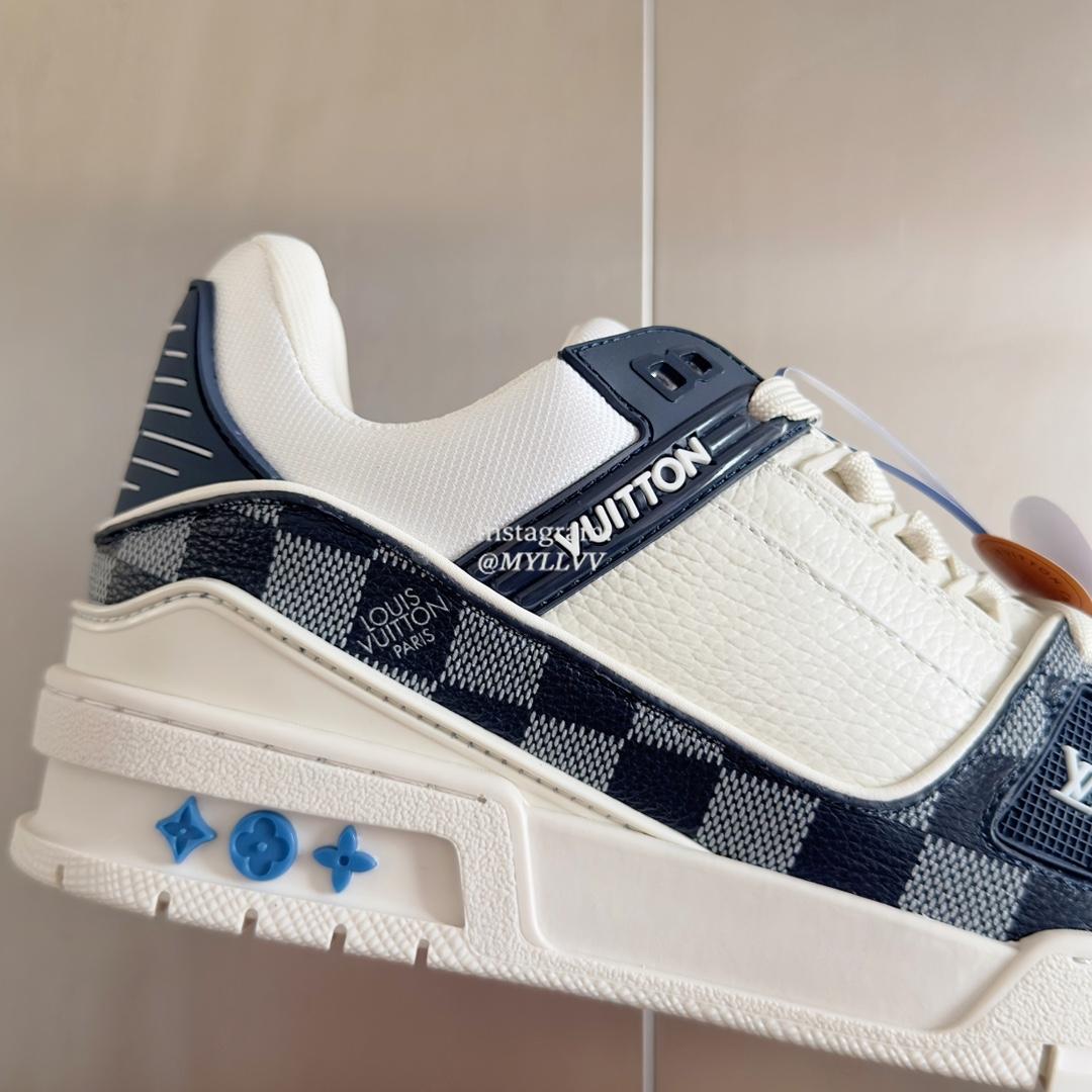 Louis Vuitton LV Trainer Multi-Color Leather Skate Sneakers For Men & Women - Image 8