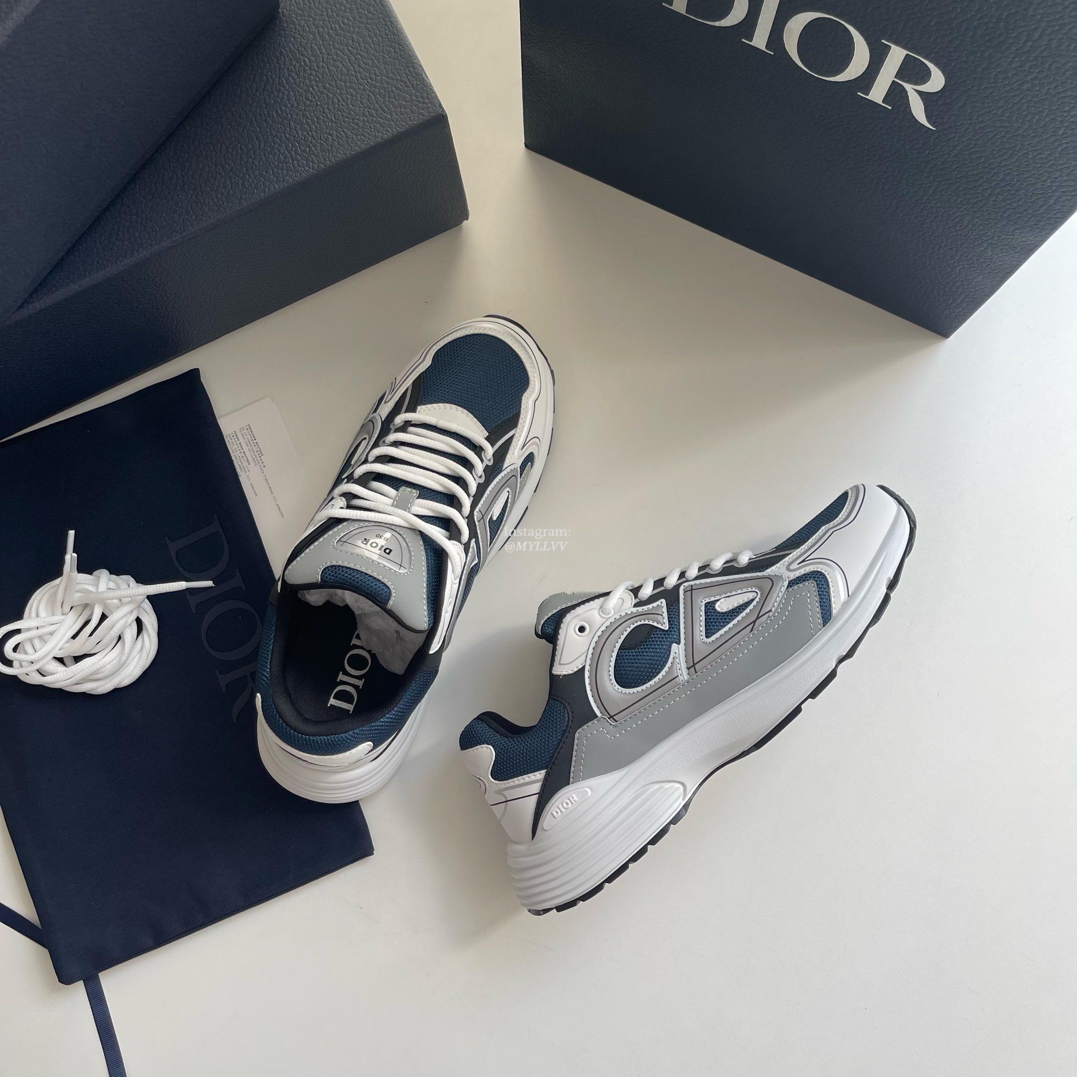 Christian Dior B30 Sneakers With Reflective CD30 For Both Men And Women - Image 8