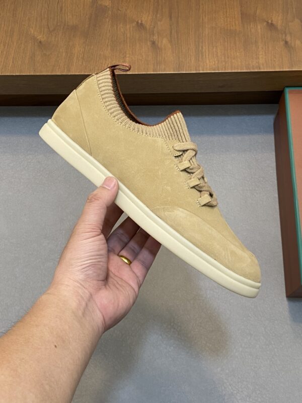 Loro Piana Classic Men's Lace Up Casual Sports Shoes - Image 4