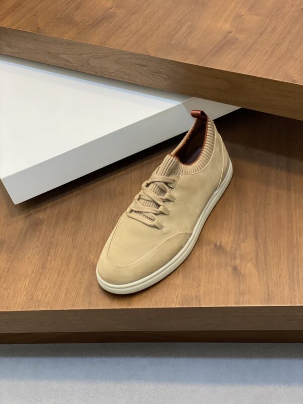 Loro Piana Classic Men's Lace Up Casual Sports Shoes - Image 6