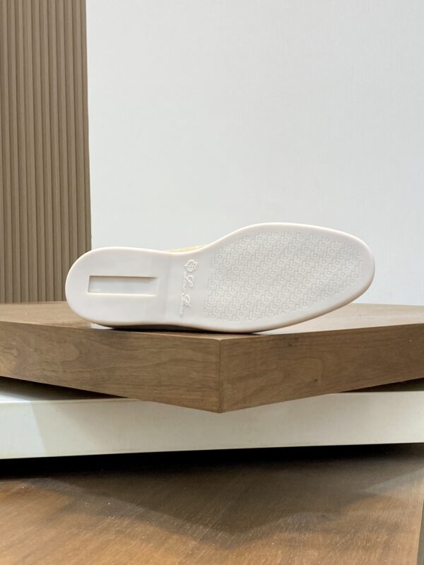 Loro Piana Leather Suede Loafers For Men And Women - Image 9