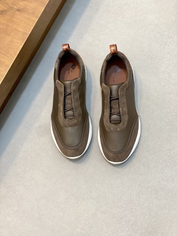 Loro Piana Men's Cowhide Comfortable Casual Sports Shoes - Image 2