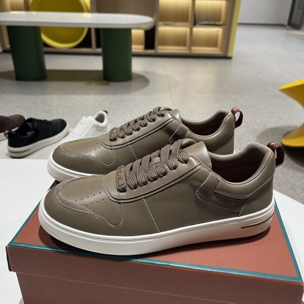 Loro Piana Weekend Walk Men's New Thick soled Sneakers - Image 4