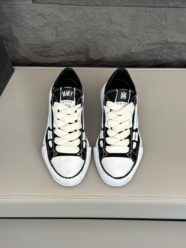 Amiri Denim Low Cut Casual Sports Shoes For Men And Women - Image 2