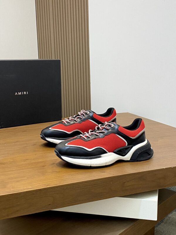 Amiri New Men's Casual Cowhide Leather Sports Shoes