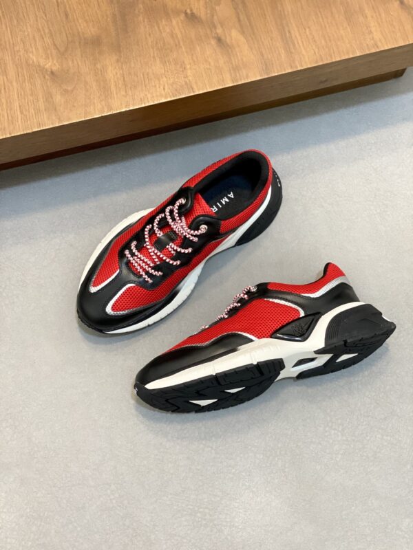 Amiri New Men's Casual Cowhide Leather Sports Shoes - Image 3