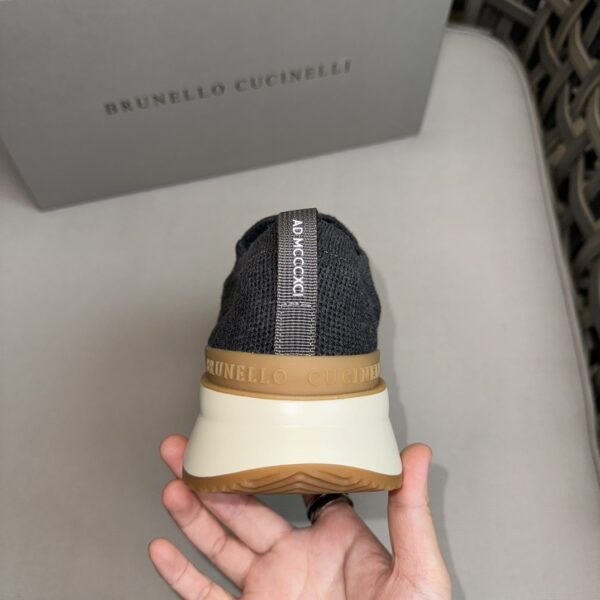 Brunello Cucinelli Cowhide Leather Men's Casual Sports Shoes - Image 7