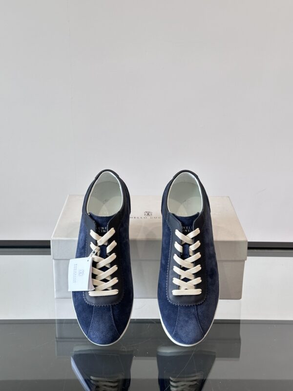 Brunello Cucinelli Old Money Style Top Luxury Casual Men's Shoes - Image 7