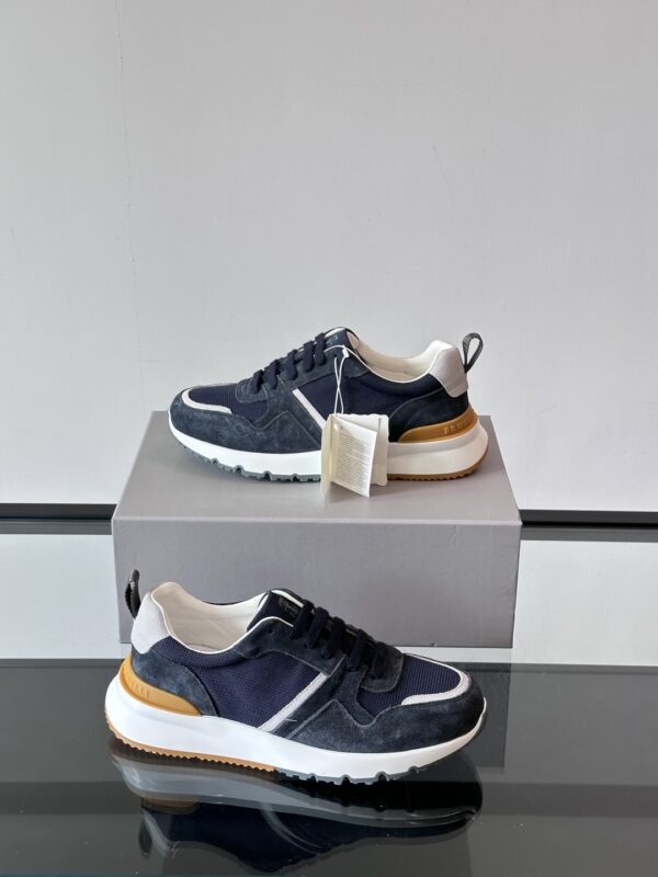 Brunello Cucinelli New Color Blocked Sports Board Men's Shoes - Image 5