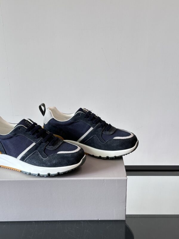 Brunello Cucinelli New Color Blocked Sports Board Men's Shoes - Image 7
