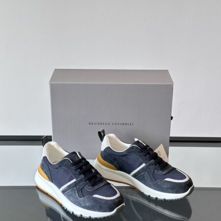 Brunello Cucinelli New Color Blocked Sports Board Men's Shoes