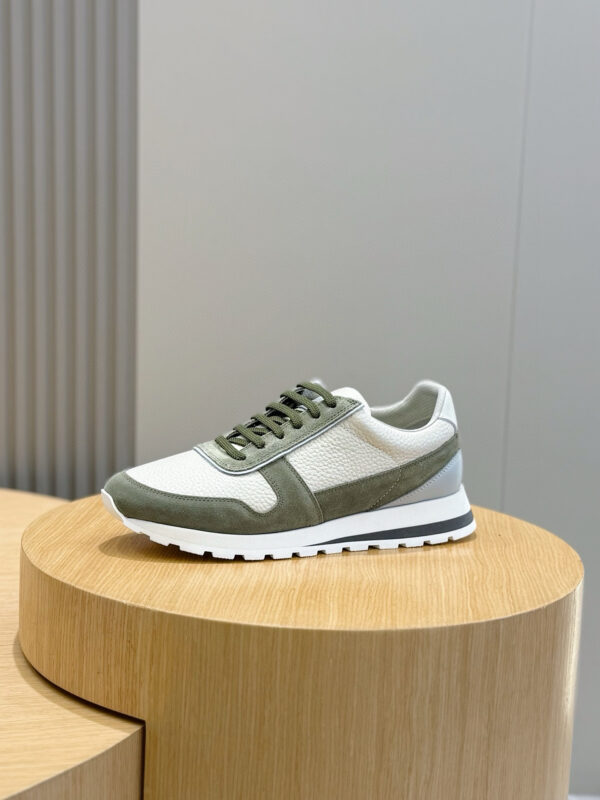Brunello Cucinelli High Quality Men's Calf Leather Sports Shoes - Image 3