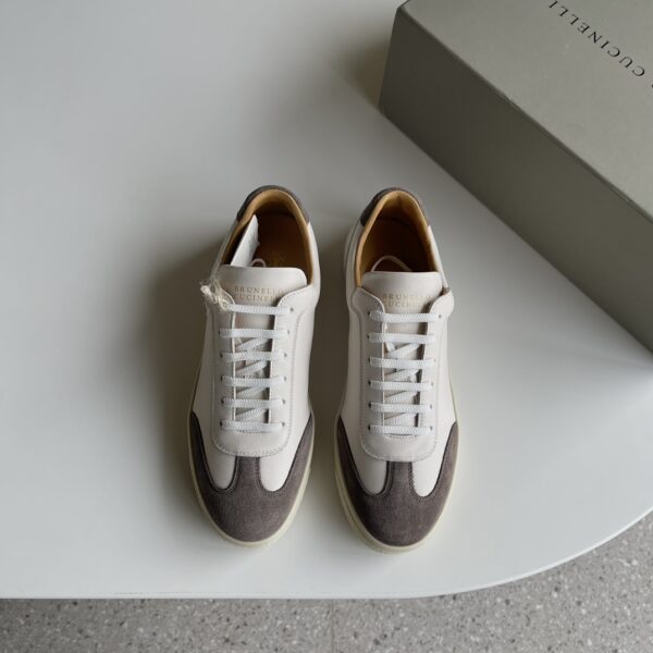 Brunello Cucinelli Men's Fashionable Cowhide Leather Casual Shoes - Image 2