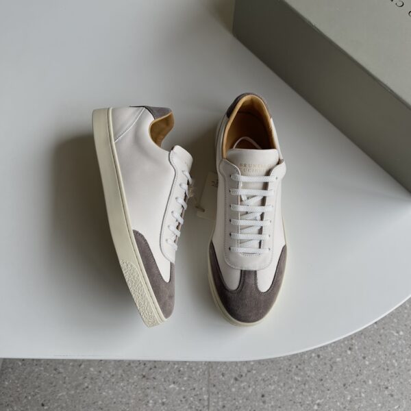 Brunello Cucinelli Men's Fashionable Cowhide Leather Casual Shoes - Image 3