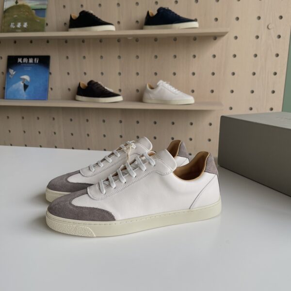 Brunello Cucinelli Men's Fashionable Cowhide Leather Casual Shoes - Image 4