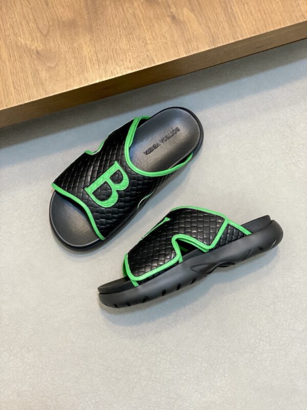 Bottega Veneta Spring Summer Cowhide Men's Slippers - Image 4