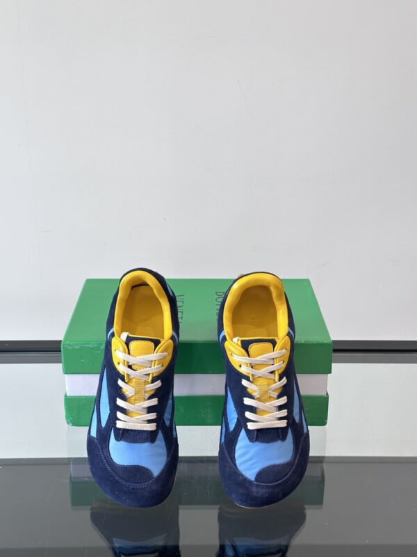 Bottega Veneta Orbit Cowhide Leather Couple Casual Sports Shoes - Image 6