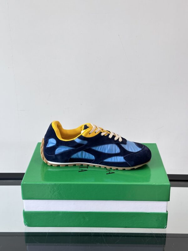Bottega Veneta Orbit Cowhide Leather Couple Casual Sports Shoes - Image 7