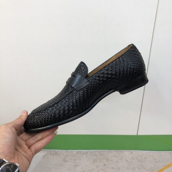 Bottega Veneta Goodyear Hand Sewn Oxford Shoes - Image 7