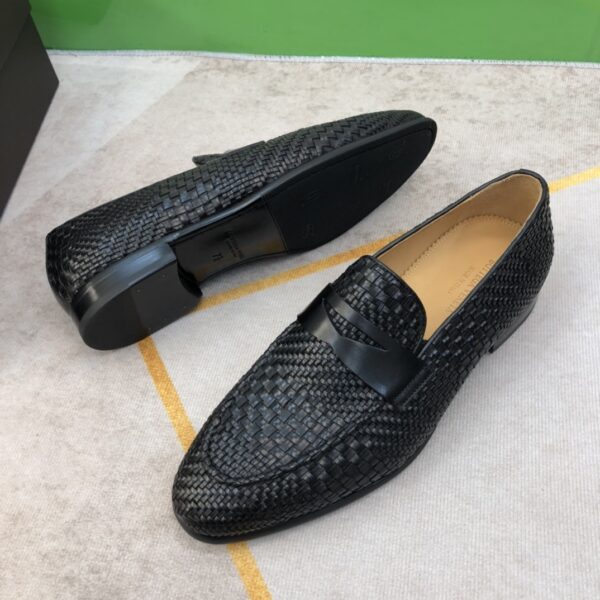 Bottega Veneta Goodyear Hand Sewn Oxford Shoes - Image 8