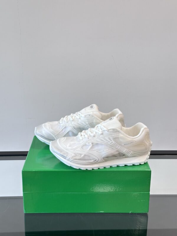 Bottega Veneta Men's Spring Summer Transparent Orbit Sports Shoes - Image 4