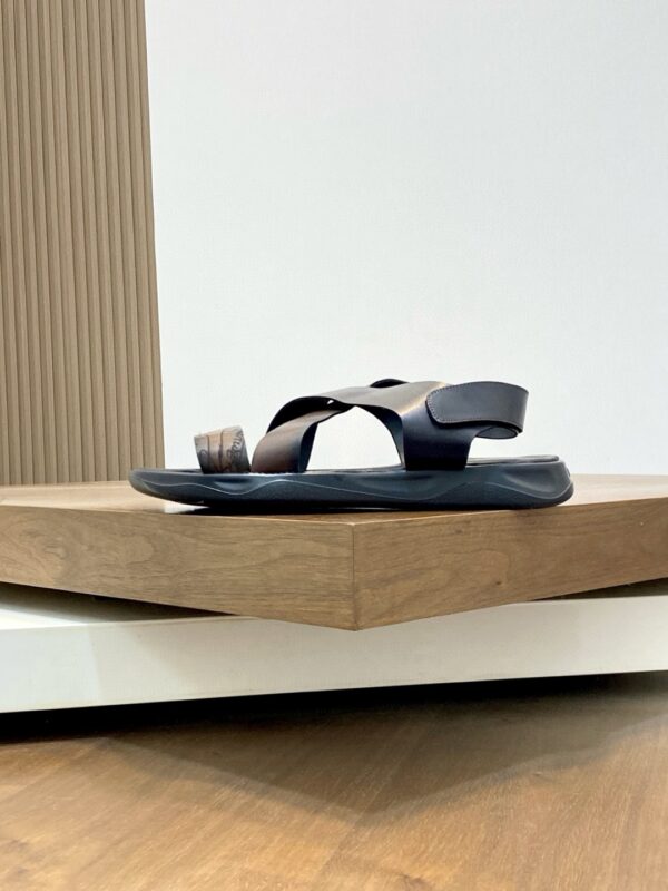 Berluti Men's Handmade Cowhide Leather High Quality Sandals - Image 4