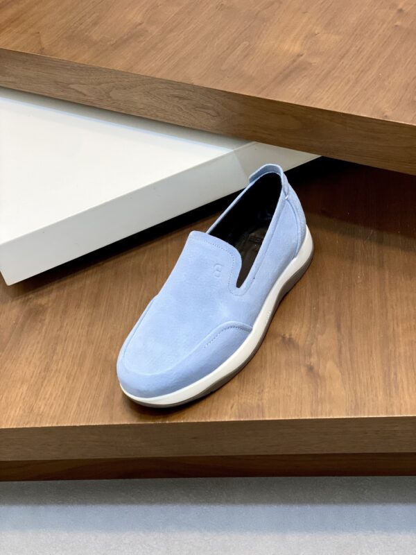 Berluti Men's Cowhide Leather One Step High End Casual Shoes - Image 6