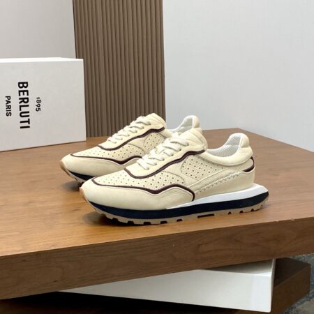 Berluti's New Men's Cowhide Leather Casual Sports Shoes