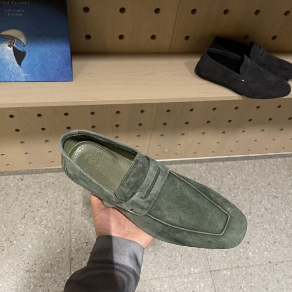Berluti Men's Comfortable Lambskin Lorenzo Drive Loafers - Image 5