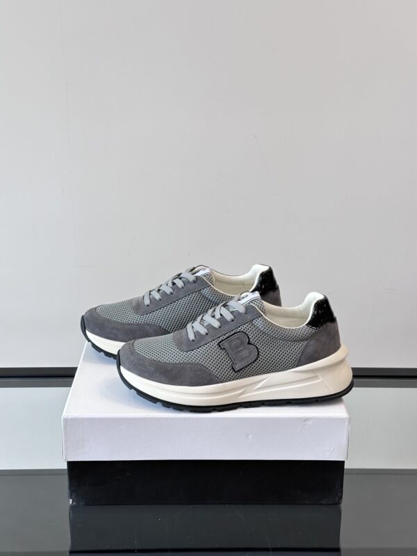 Berluti Low Cut Casual Cowhide Leather Men's Sneakers - Image 4