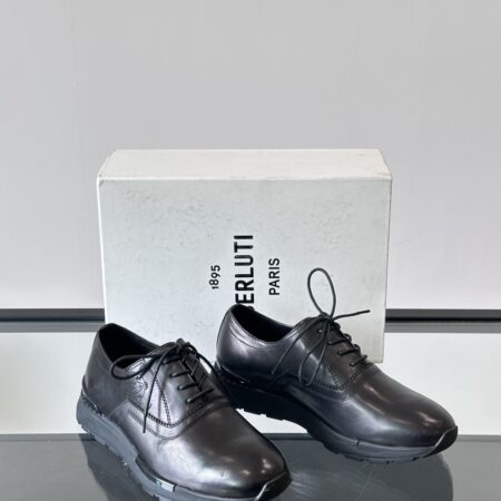 Berluti Low Cut Casual Cowhide Leather Sneakers