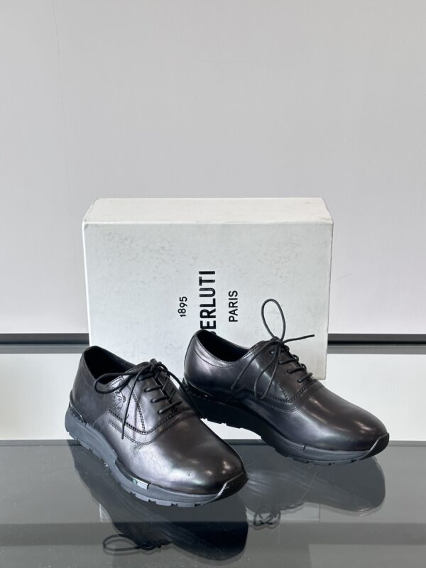 Berluti Low Cut Casual Cowhide Leather Sneakers