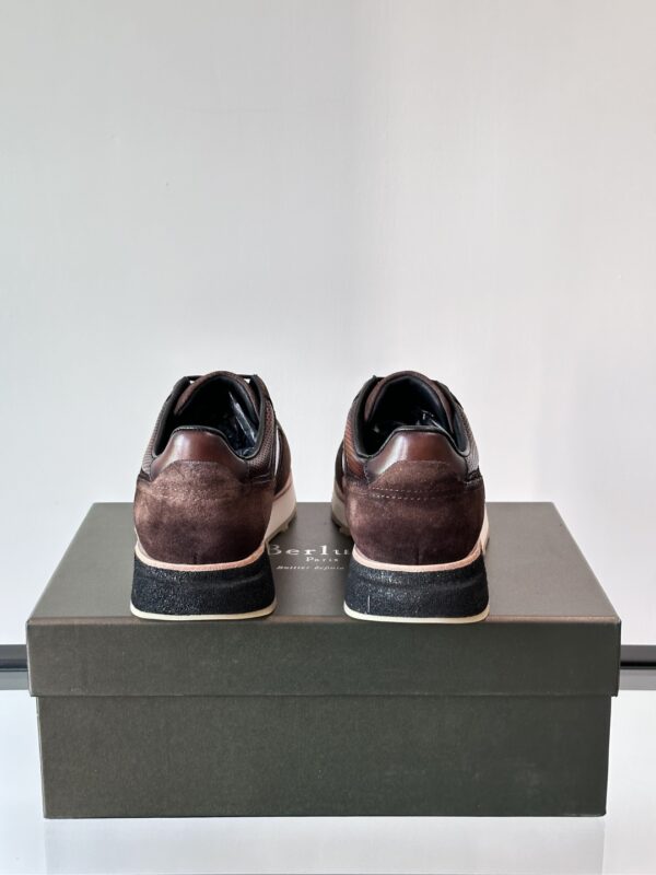 Berluti Cowhide Leather High End Men's Casual Sneakers - Image 8
