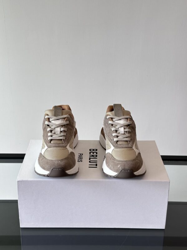 Berluti High End Men's Breathable Casual Sports Shoes - Image 3