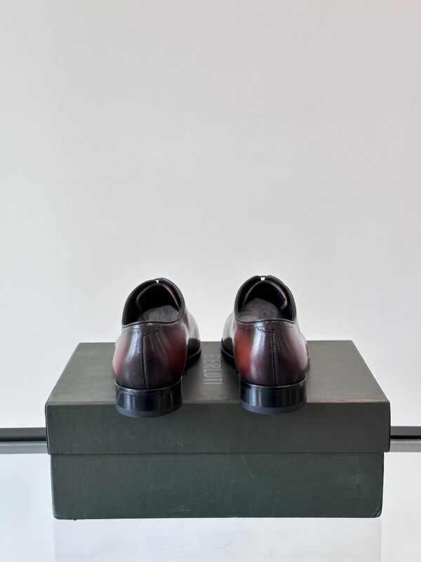 Berluti Genuine Leather outsole Cowhide Leather Dress Shoes - Image 7