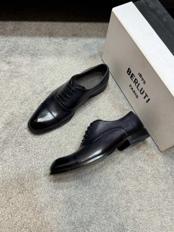 Berluti High Quality Genuine Leather Outsole Dress Shoes - Image 3