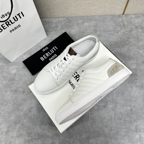 Berluti Playtime Men's Low Cut Sneakers Board Shoes - Image 4
