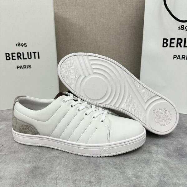 Berluti Playtime Men's Low Cut Sneakers Board Shoes - Image 8