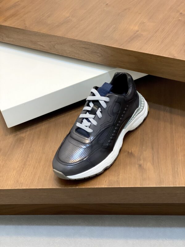 Berluti High Quality Cowhide Men's Casual Sports Shoes - Image 6