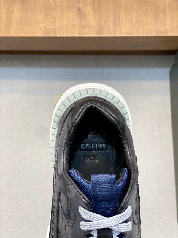 Berluti High Quality Cowhide Men's Casual Sports Shoes - Image 7
