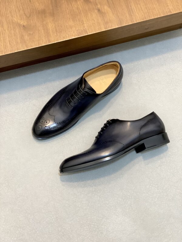 Berluti High End Men's Leather Outsole Formal Shoes - Image 5