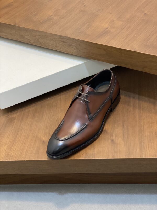 Berluti's New High End Hand Polished Men's Cowhide Leather Shoes - Image 6