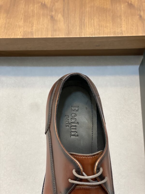 Berluti's New High End Hand Polished Men's Cowhide Leather Shoes - Image 7