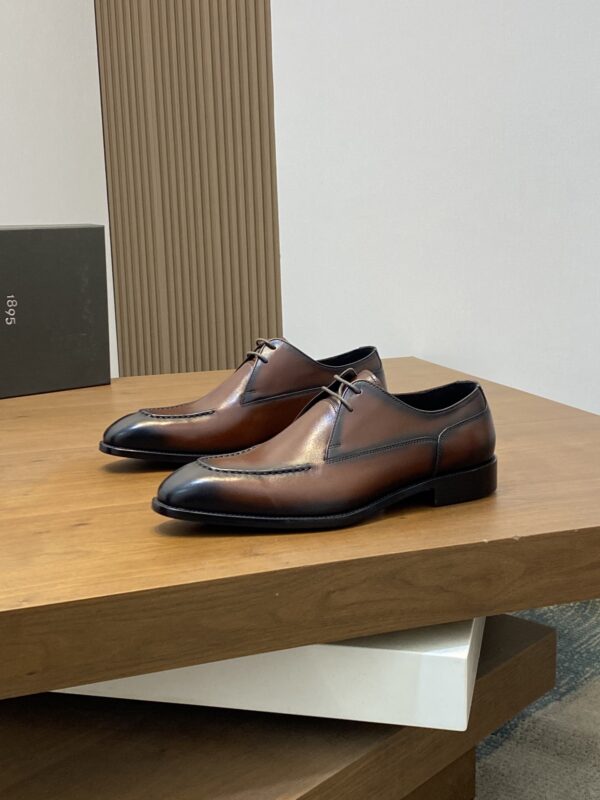 Berluti's New High End Hand Polished Men's Cowhide Leather Shoes