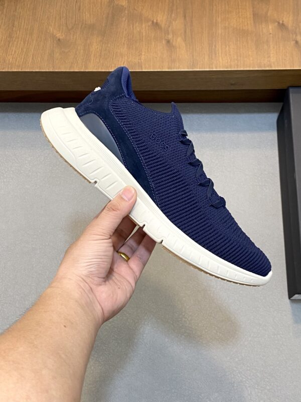 Boss Men's Lace Up Fly Woven Upper Breathable Sports Shoes - Image 4