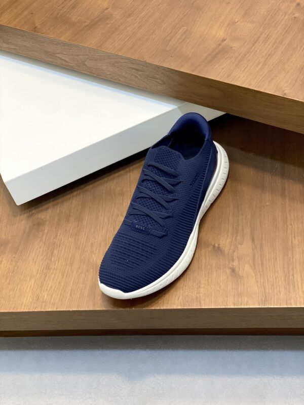 Boss Men's Lace Up Fly Woven Upper Breathable Sports Shoes - Image 6