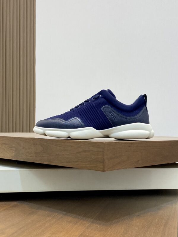 Boss Men's Logo Printed Knitted Sports Shoes - Image 3