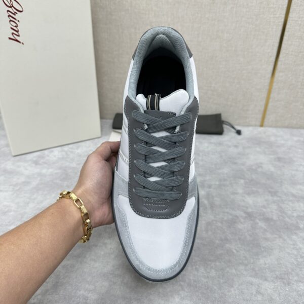 Brioni Crossing Men's Cowhide Leather Casual Sports Shoes - Image 6