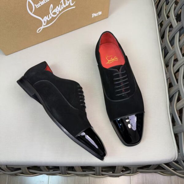 Christian Louboutin High End Men's Business Dress Leather Shoes - Image 3
