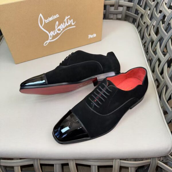 Christian Louboutin High End Men's Business Dress Leather Shoes - Image 4